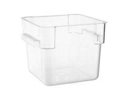 Hygiplas Polycarbonaat Vierkante Opslagbak 5,5Ltr