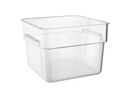 Hygiplas Polycarbonaat Vierkante Opslagcontainer 10Ltr