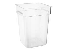 Hygiplas polycarbonaat vierkante opbergbak 20Ltr