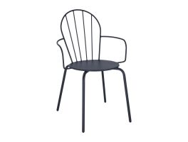 Bolero Adeline Armstoelen Leisteenblauw (4 stuks)