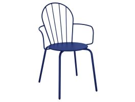 Bolero Adeline Armstoelen Donkerblauw (4 stuks)