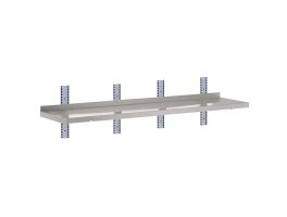 Gastro-M complete wandplank 1 niveau 180x40cm - volledige montageset (excl. schroeven)