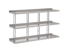 Gastro-M Complete Shelving 3 niveaus 200x40cm - volledige montageset (excl. schroeven)