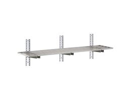 Gastro-M Complete wandplank 1 niveau 180x40cm - volledige montageset (excl. schroeven)