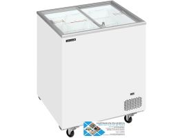 IC201SC - Vrieskast consumptie-ijs met schuifdeksels - BxDxH-720 x 630 x 892 mm TEFCOLD