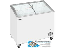IC301SCEB - Vrieskist consumptie-ijs met schuifdeksels met slot - BxDxH-1010 x 615 x 949 mm TEFCOLD,www.hartmanenznhoreca.nl