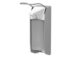 MediQo-line Zeep- & desinfectiemiddeldispenser 1000 ml LB aluminium - ingo-man plus versie