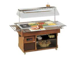 Bain-marie buffet capaciteit 6 GN 1/1