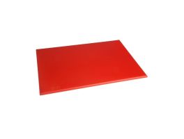 Hygiplas HDPE snijplank rood 450x300x12mm