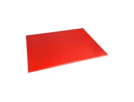 Hygiplas HDPE snijplank rood 600x450x12mm