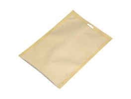 Vogue goudkleurige vacuümzakken voor kamermachines 250x350mm (100 stuks)