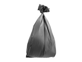 Jantex Zwarte Medium Duty Vuilniszakken 90Ltr (100 stuks)