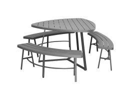 Bolero Valletta picknicktafel set