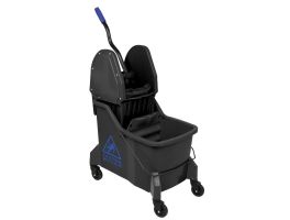 Jantex Dweilemmer met twee compartimenten en wringer Blauw 30L