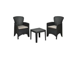 Bolero Elements set met stoelen en tafel voor buiten