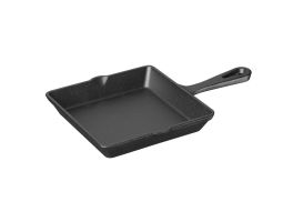 Olympia gietijzeren vierkante pan 155x225mm