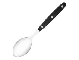 Olympia Taverna dessertlepels met zwarte handgrepen (12 stuks)
