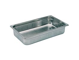 Matfer Bourgeat RVS geperforeerde GN 1/1 bak 100mm diep
