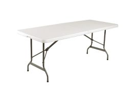 L001 - Bolero inklapbare tafel wit 183 cm