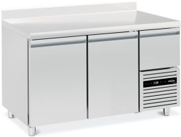  L2-1330 TEK - Gekoelde werktafel 2 deurs GN1/1 en 1 neutrale laden - BxDxH - 1330 x 700 x 850 mm TEFCOLD