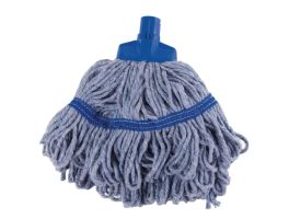 SYR ronde mop 35,5cm blauw