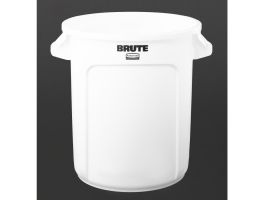 Rubbermaid Brute ronde container wit 37,9L