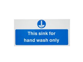 Vogue 'Hand wash only' vinyl sticker