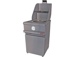 Gasfriteuse HEAVY DUTY, 1  ronde kuip, mechanisch