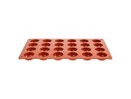 Pavoni Formaflex siliconen bakvorm 24 pomponettes