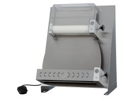 Pizzaroller Ø 420 mm, 2 rollen "Linear", in R.V.S.