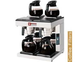 Koffiepercolator - 2 groepen + 4 verwarmplaten