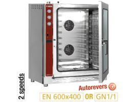 Convectie oven op gas, 10x EN(GN) automatische bevochtiger