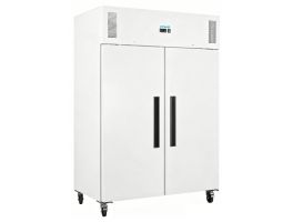 Polar G-serie vrieskast staand dubbeldeurs wit 1152L