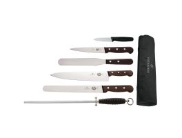 Victorinox 6-delige messenset met 25cm koksmes