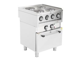 Buffalo 600 Serie 4 Plaat Elektrische Convectie Oven