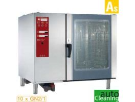 Electrische oven boiler stoom en convectie 10x GN2/1 + Cleaning