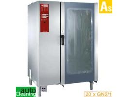 Electrische oven boiler stoom en convectie 20x GN2/1 + Cleaning