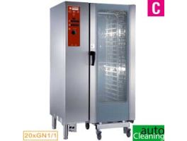 Gas oven directe stoom en convectie 20x GN1/1 met "automatic cleaning system"