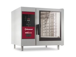 Elektrische oven, directe stoom en convectie, 6x GN 1/1+Cleaning