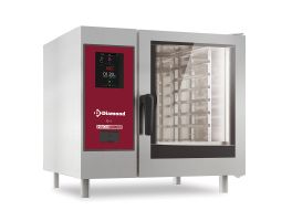 Electrische ."TOUCH" oven directe stoom en convectie 6xGN1/1+ cleaning