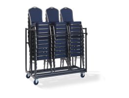 Stackable Chair Trolley, for 30 Stackchairs, 151x76x120cm (BxTxH), T91600