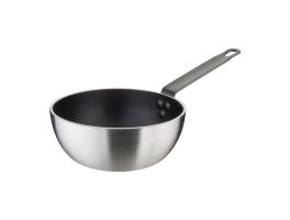 Vogue anti-aanbak aluminium conische sauteuse 20cm