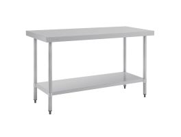 Vogue RVS werktafel zonder achteropstand 90x150x60cm