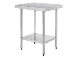 Vogue RVS werktafel zonder achteropstand 90x60x60cm