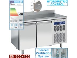 Wand  diepvriestafel, geventileerd, 2 deuren EN 600x400, 345 liter
