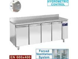 Wand  diepvriestafel, geventileerd, 4 deuren EN 600x400, 760 liter (zonder groep)