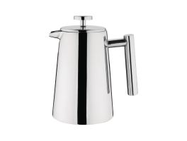 Olympia geïsoleerde art deco roestvrijstalen cafetière 3 kopjes