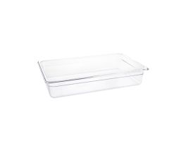 Vogue polycarbonaat 1/1 gastronorm container 100mm transparant