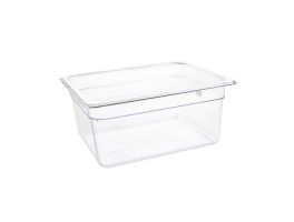 Vogue polycarbonaat 1/2 gastronorm container 150mm helder
