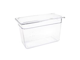 Vogue polycarbonaat bak transparant GN 1/3 200mm